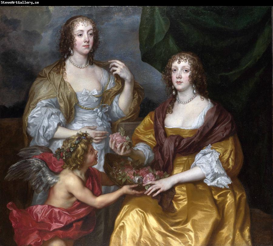 Anthony Van Dyck Lady Elizabeth Thimbelby and her Sister